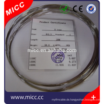 MICC Platinum und Rhodiumdraht RBS 0,3 bis 0,5 mm